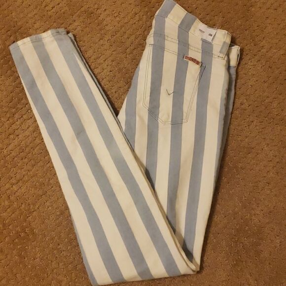 Hudson krista jeans stripped size 26 - Picture 2 of 8